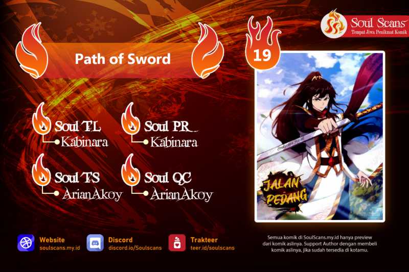 Path of the Sword Chapter 19 Gambar 1
